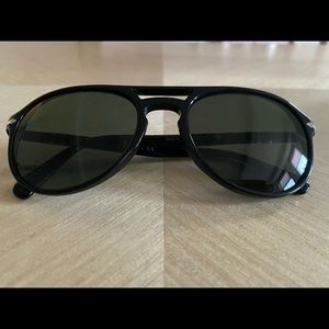 Persol Black Aviators